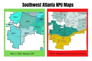 MAP COMPARISON CDP and DCP