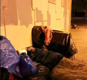 sylvia homeless woman